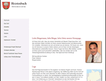 Tablet Screenshot of heistenbach-online.de